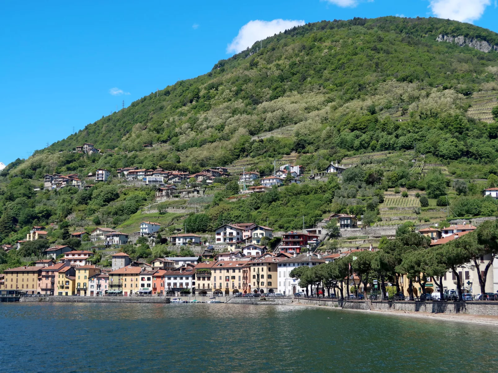 Wohnung in Domaso mit privatem Parkplatz-Omgeving