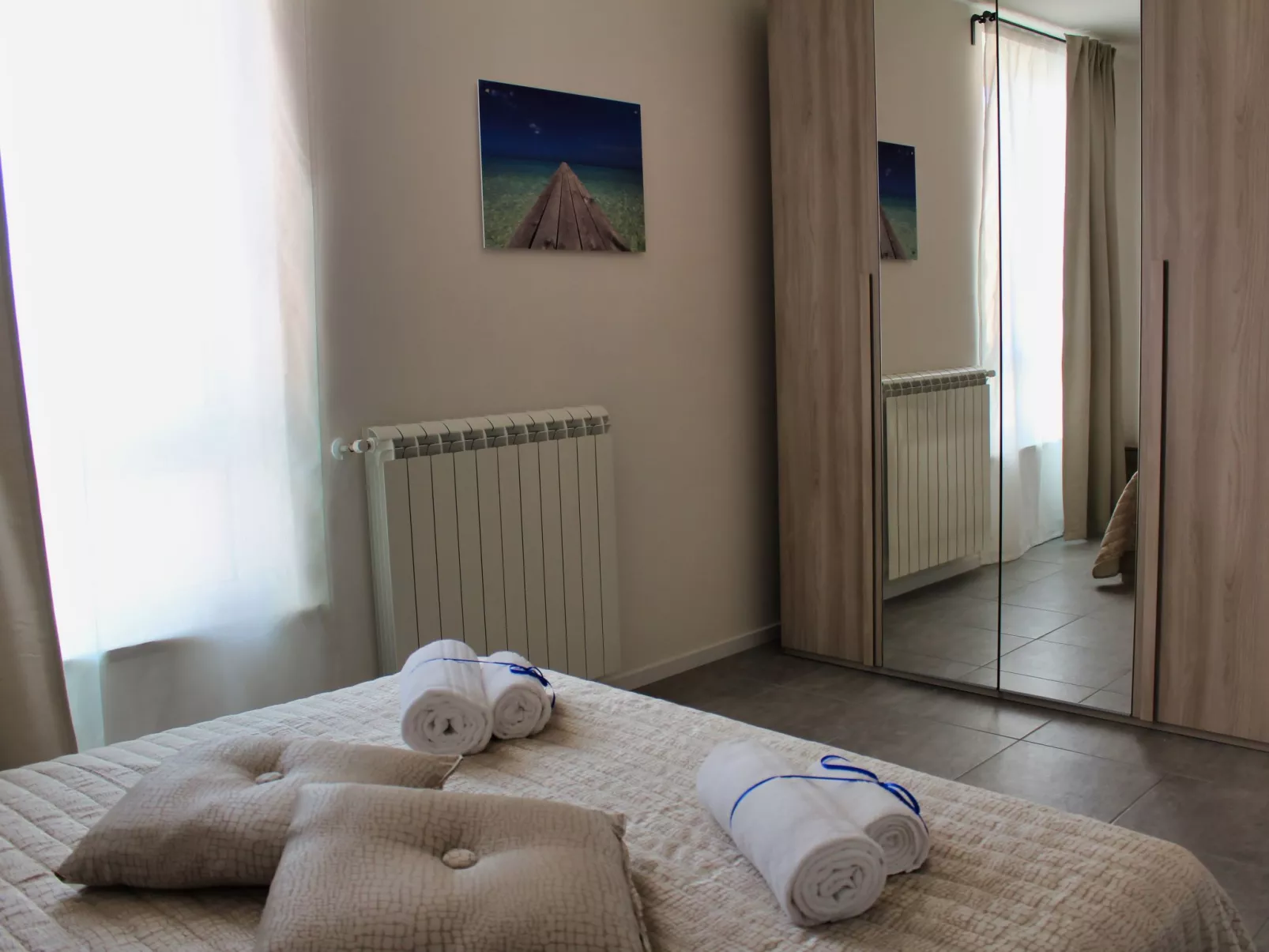 Charmante Wohnung in Solarolo mit Schwimmbad-Binnen