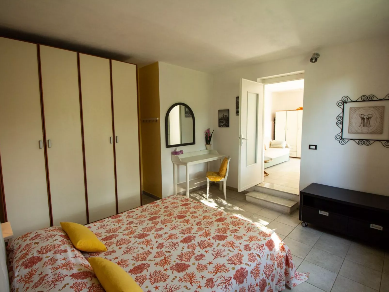 Komfortable Ferienwohnung in Cervo mit Garten-Binnen