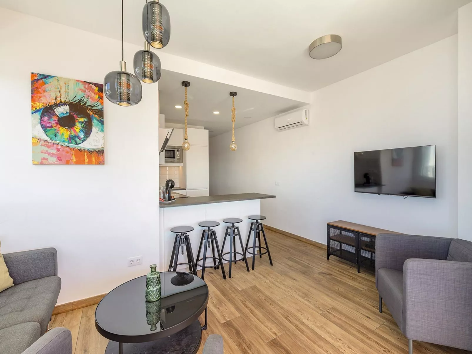 Wohnung "El Encanto" mit Terrasse-Omgeving