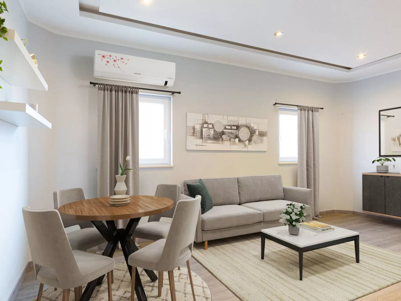 2-Schlafzimmer-Wohnung mit gemeinsamem Schwimmbad-Binnen