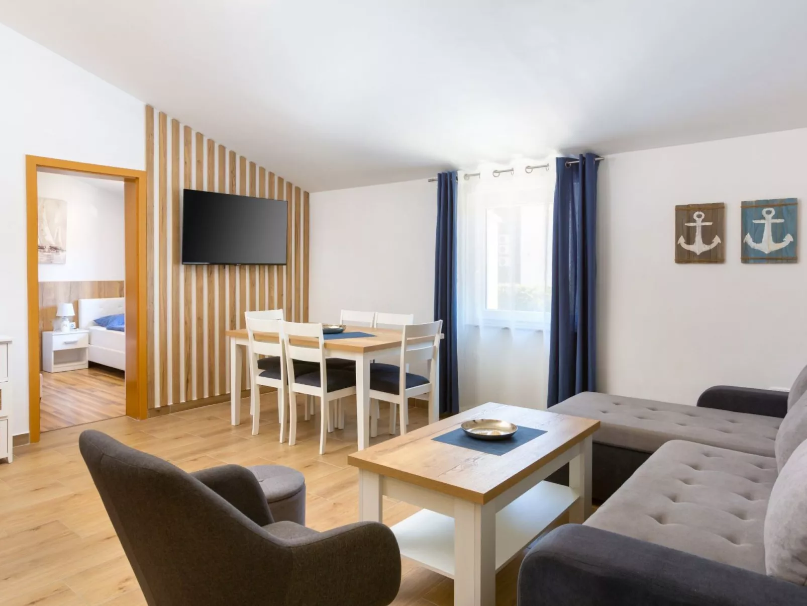 Wohnung direkt am Strand-Binnen