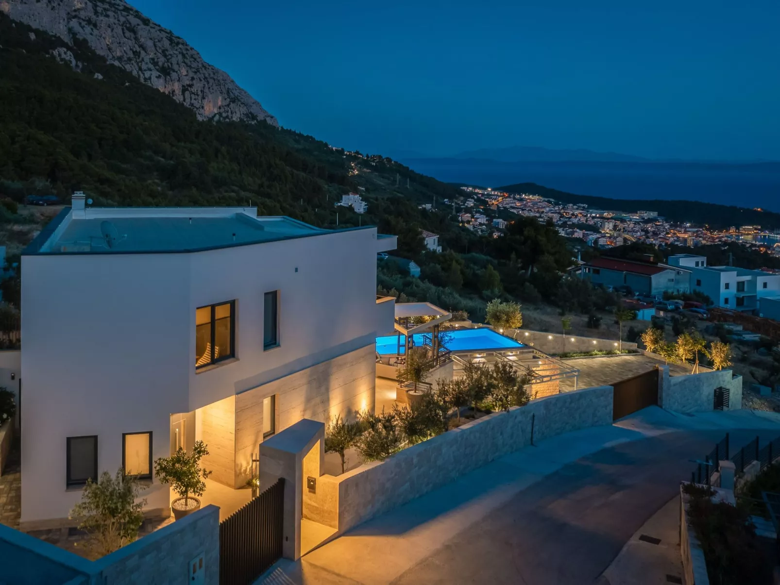 Villa Vista Al Mar in Makarska-Buiten