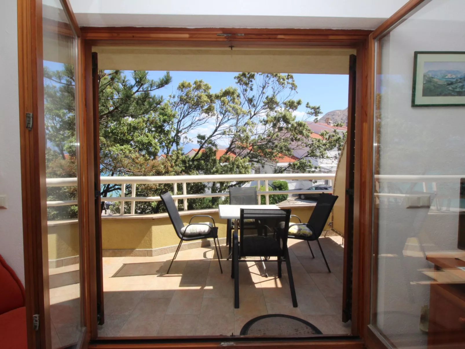 In Baška mit Eigenem Balkon