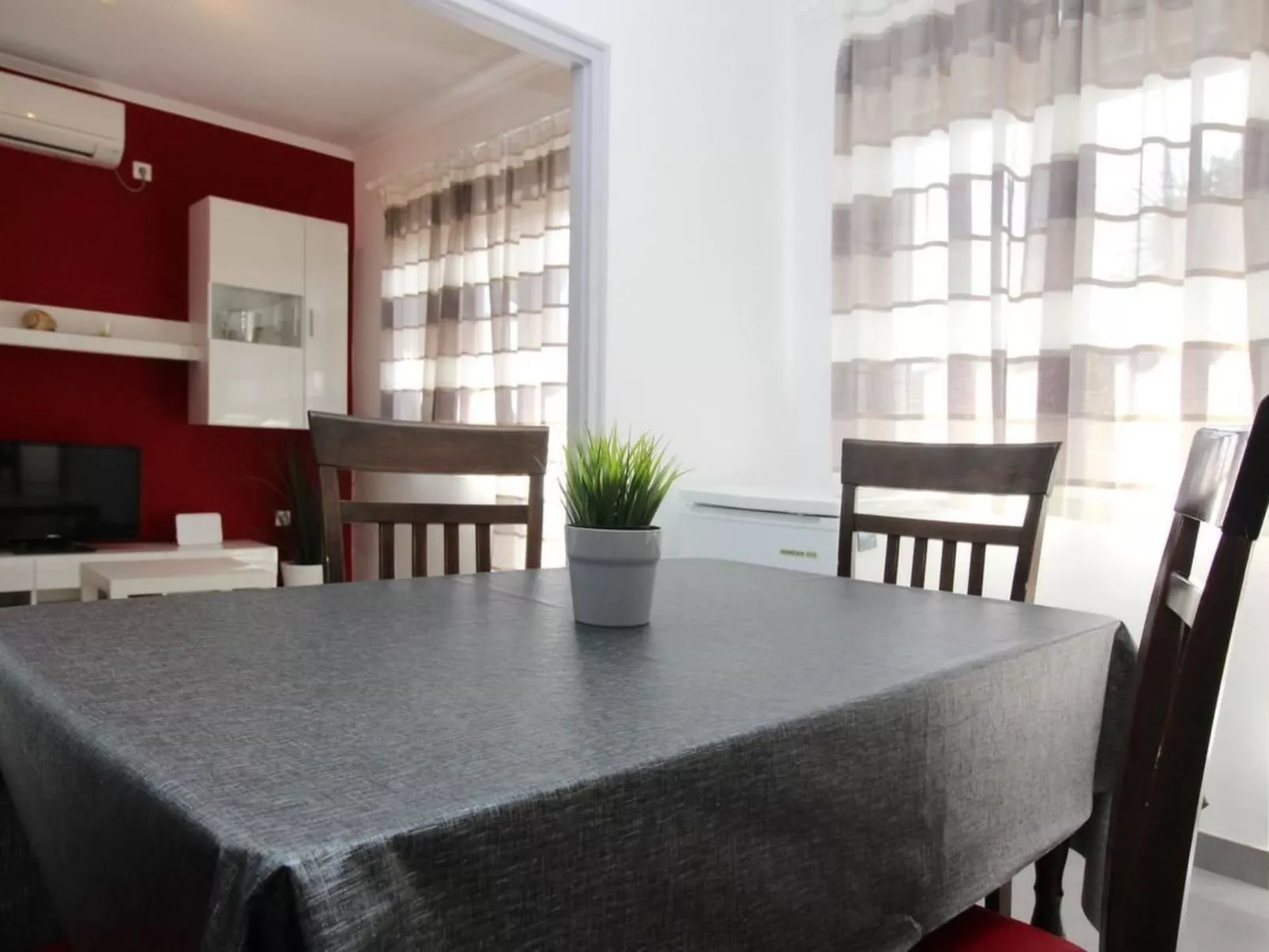 Wohnung in Baška mit Eigener Terrasse-Binnen