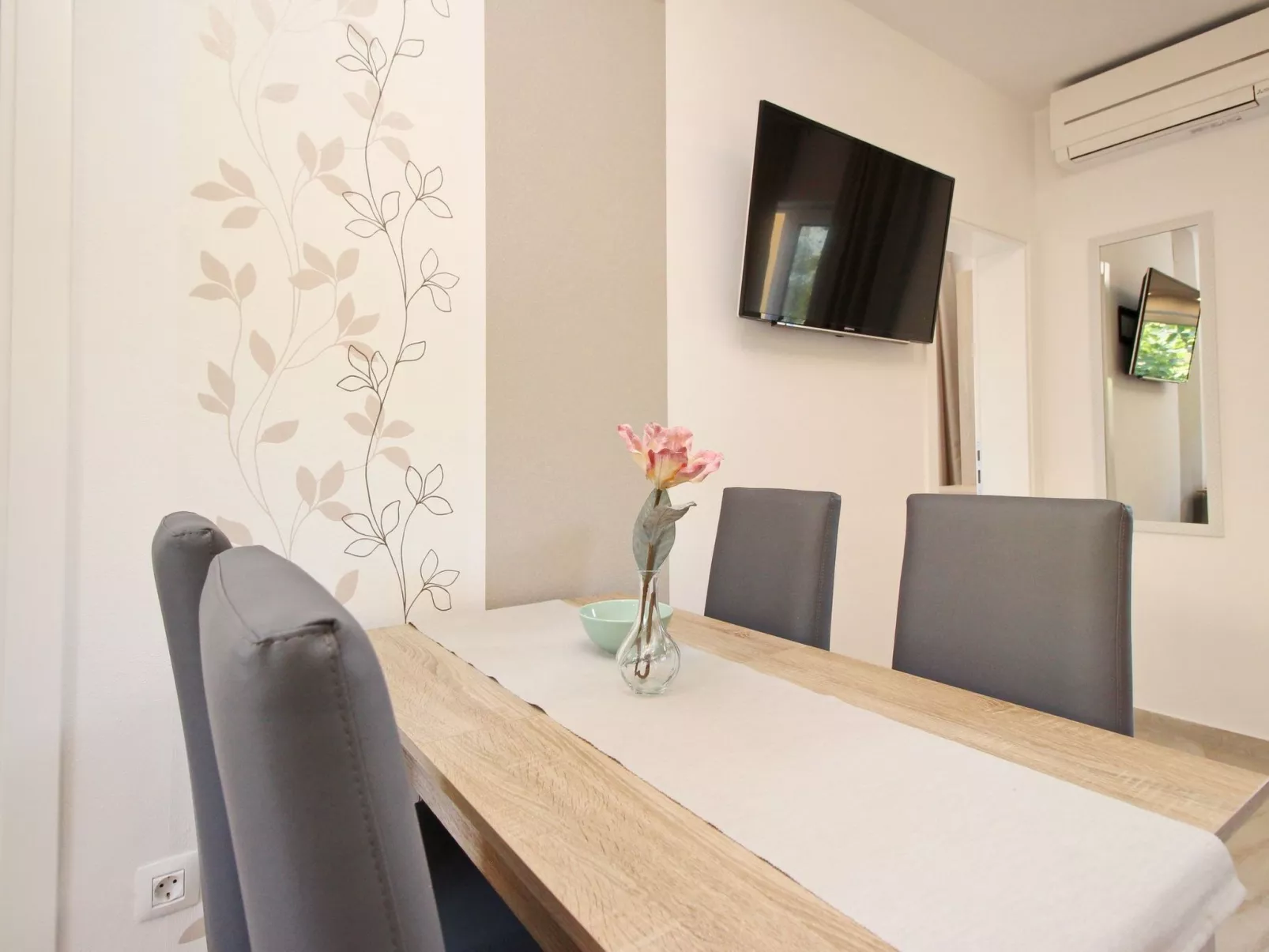 Tolles Appartement in Baška mit Eigenem Balkon