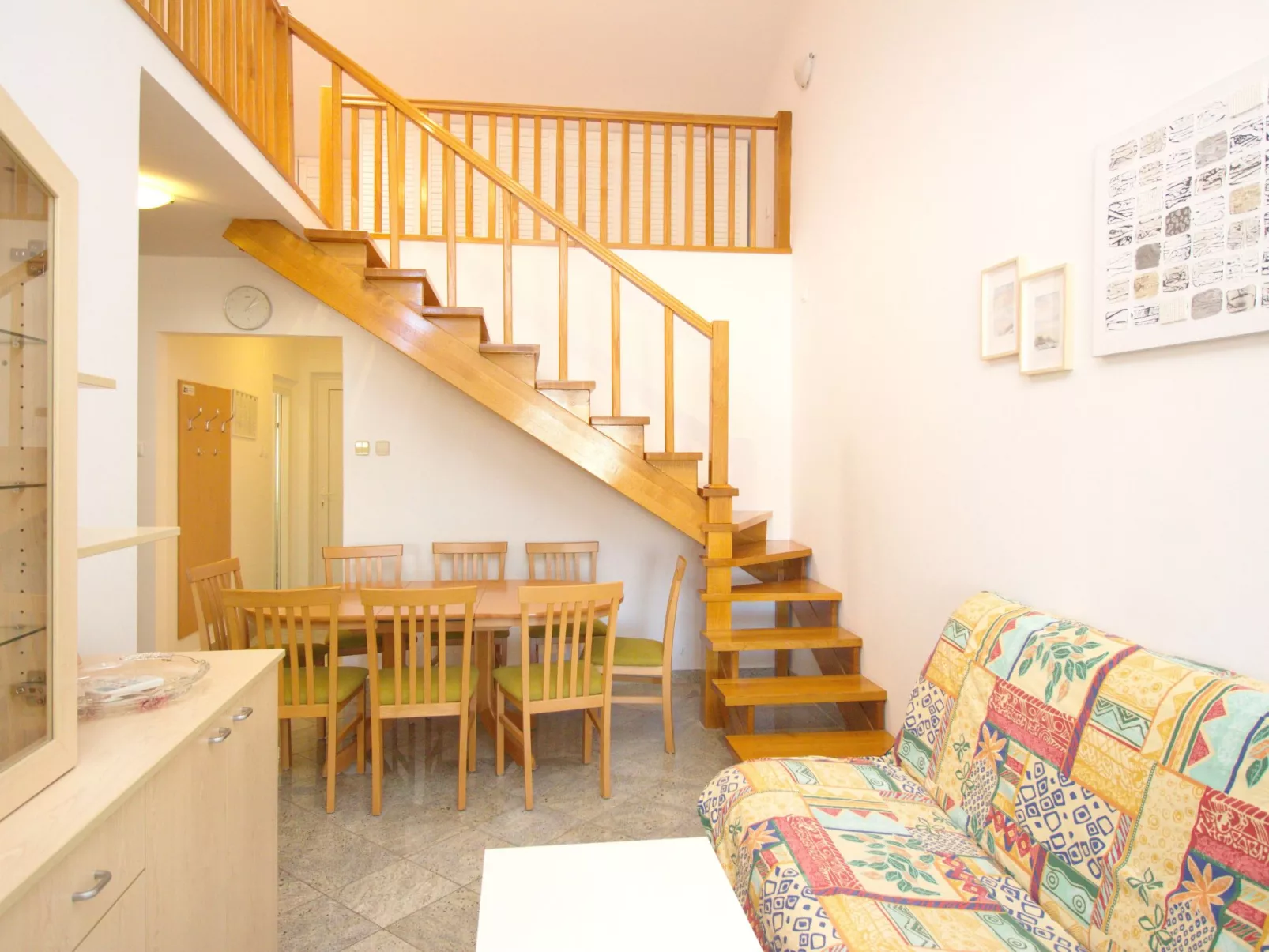 In Baška mit Eigenem Balkon-Binnen