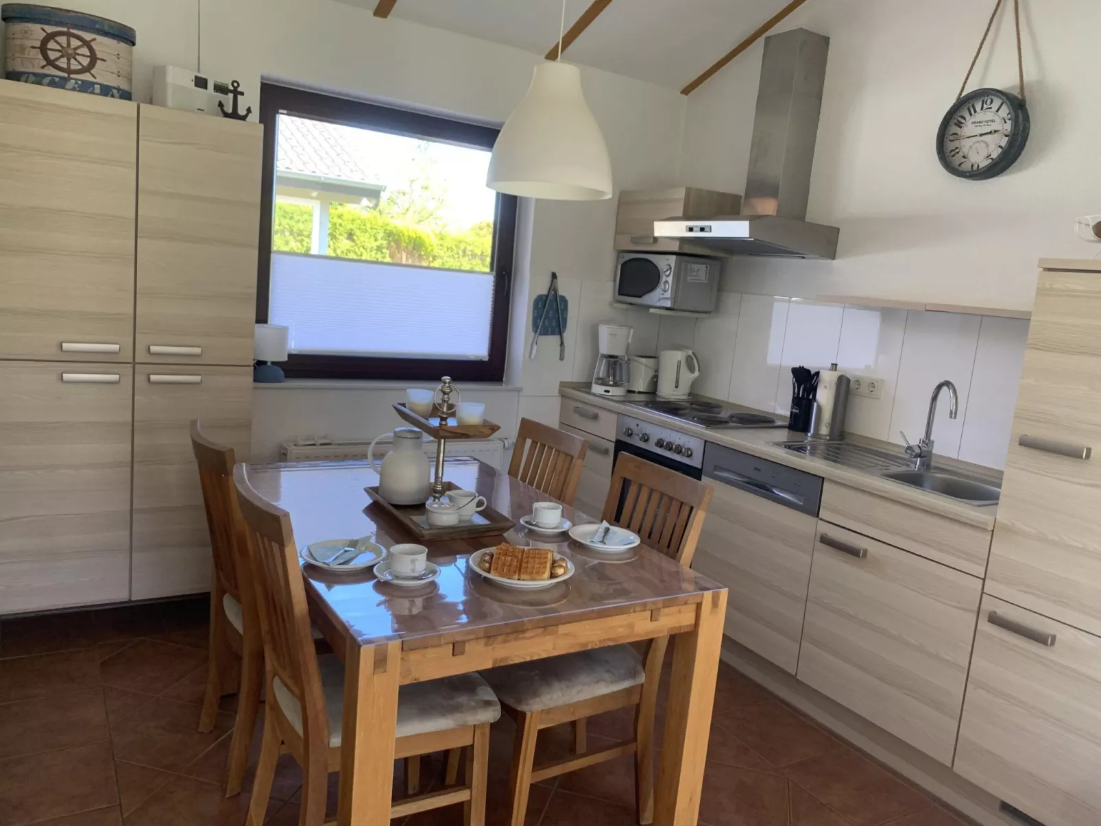 M1 Ferienhaus mit Garten, Terrasse und Carport-Binnen