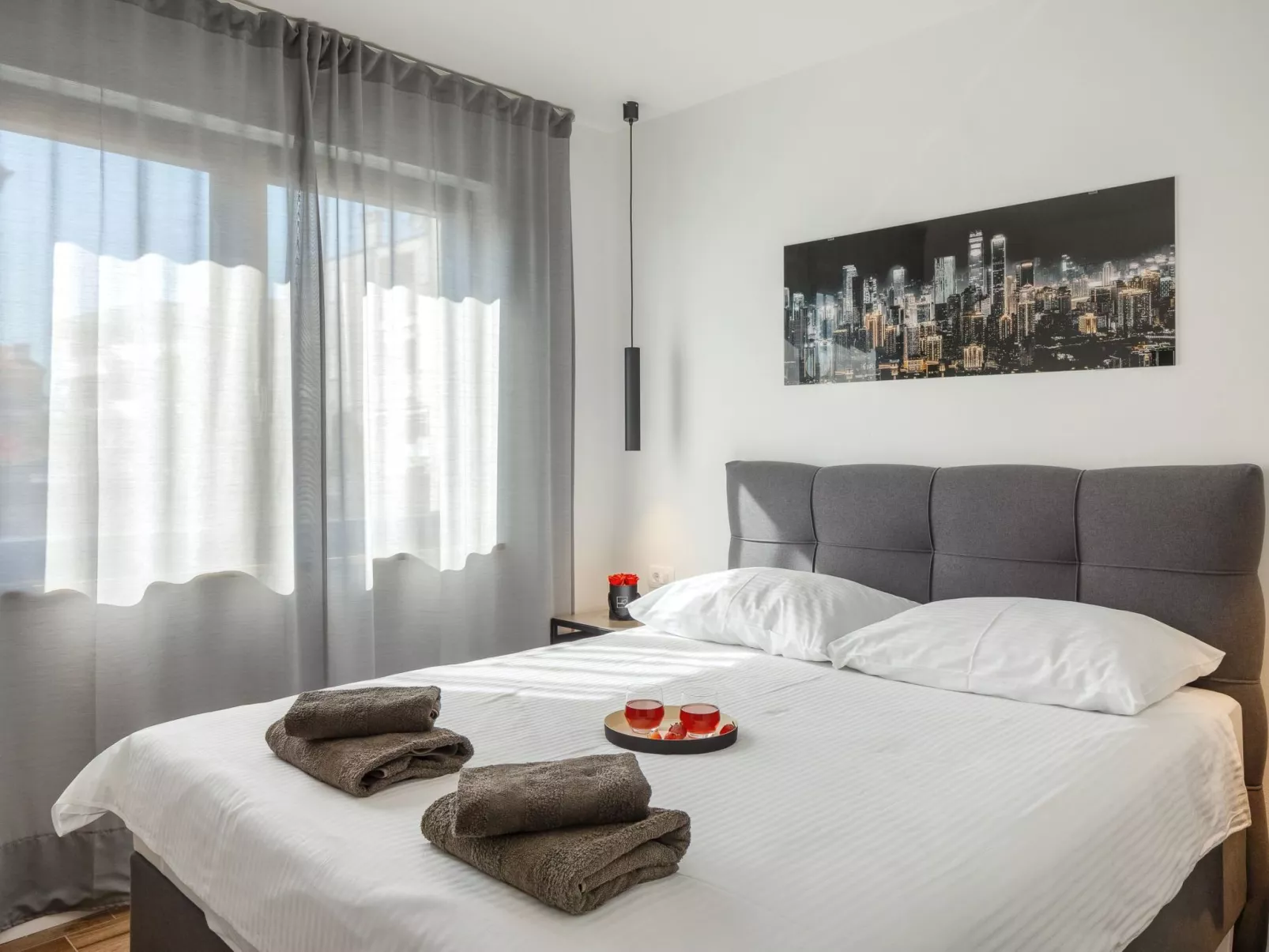 Charmante Ferienwohnung mit Balkon-Binnen