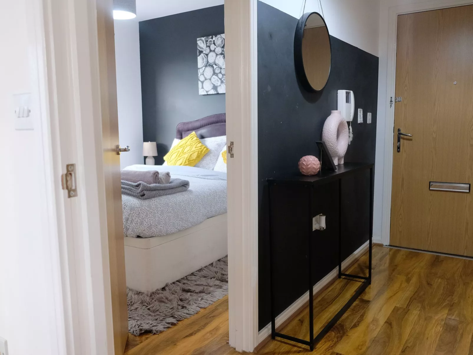 1-Schlafzimmer-Wohnung, 3 Gäste mit Parkplatz und Wi-Fi-Binnen