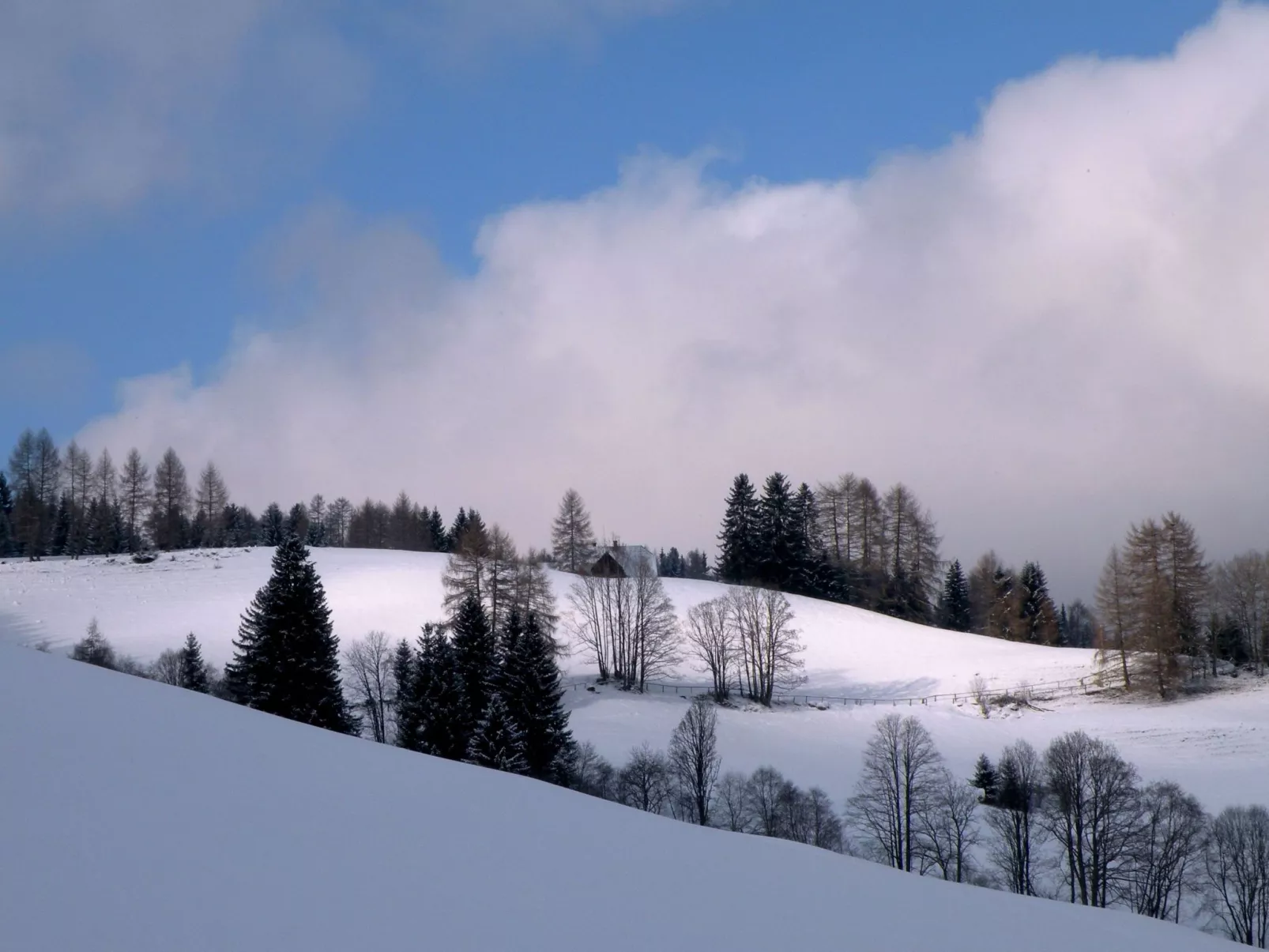 Modernes Ferienhaus in Granitzen mit Grill-Buiten