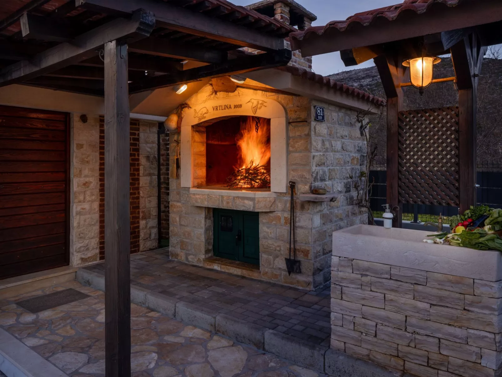 Villa Big Garden für 7 Personen und 1 Kind-Buiten