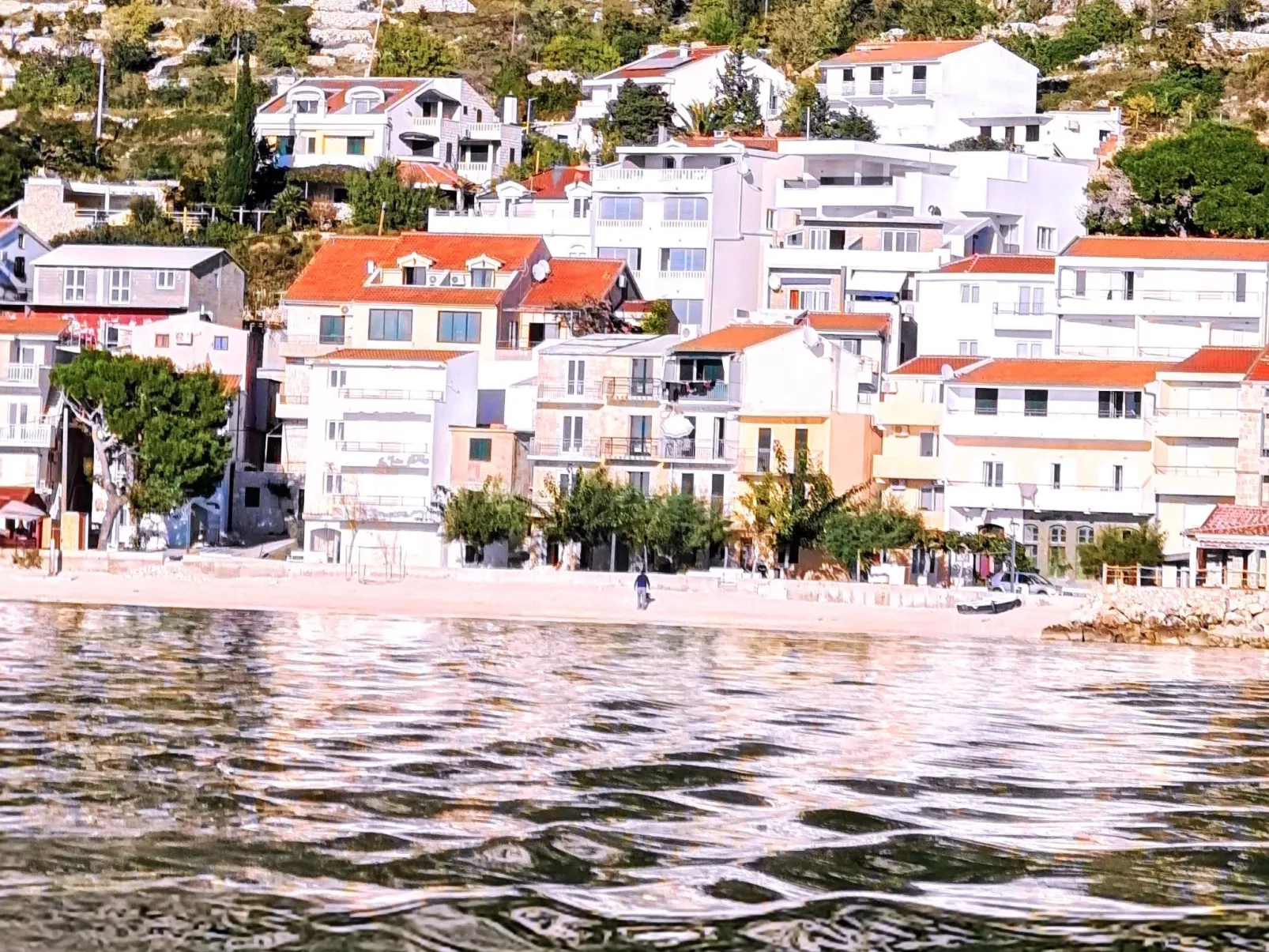 Wohnung in Drašnice mit Schönem Garten-Buiten