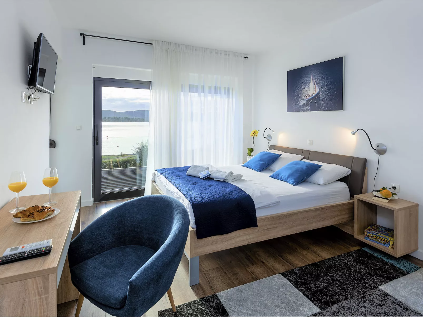 Villa "Lu-Ma" mit Blick auf das Wasser-Binnen