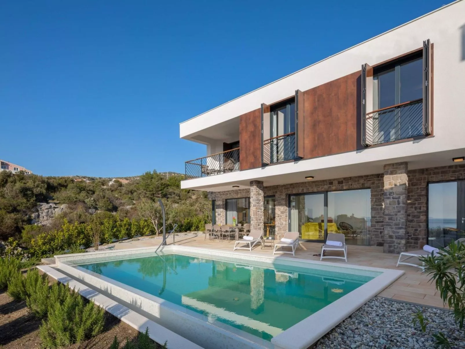 Luxusvilla Sole Dance mit atemberaubendem Ausblick-Buiten