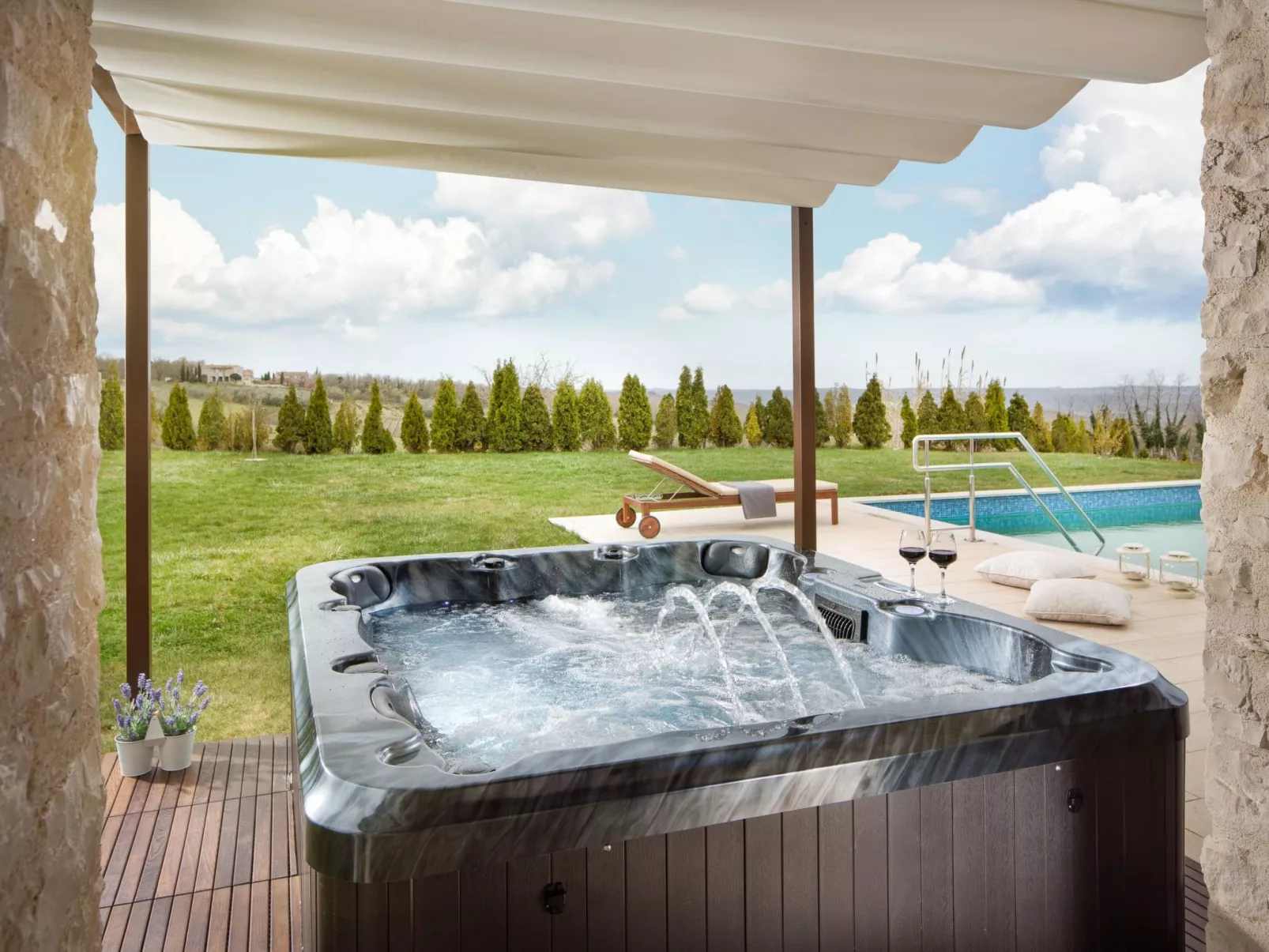 Mit Privatpool für 10 Personen ca. 400 m&sup2; in Bajkini, Istrien (Binnenland - Buiten