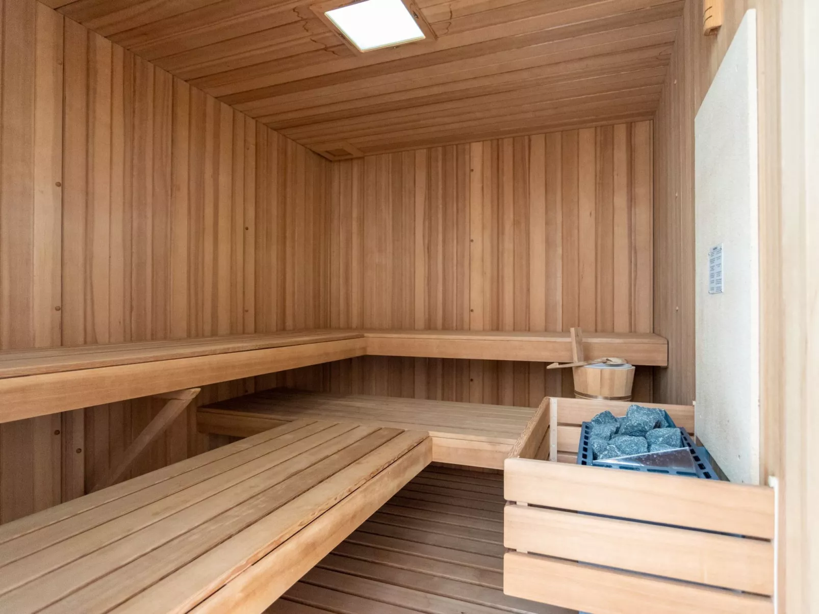 In der ersten Etage mit Meerblick-Binnen