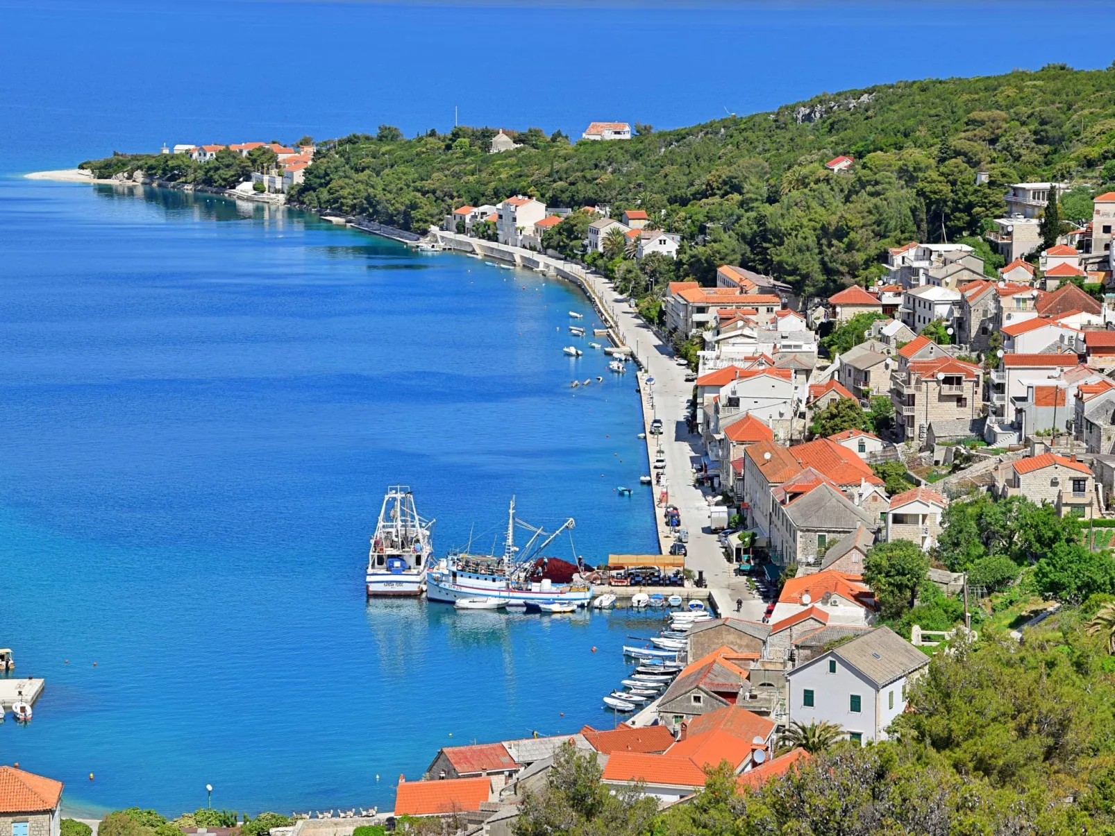 Hütte "Moj mir" mit Blick auf das Wasser-Omgeving