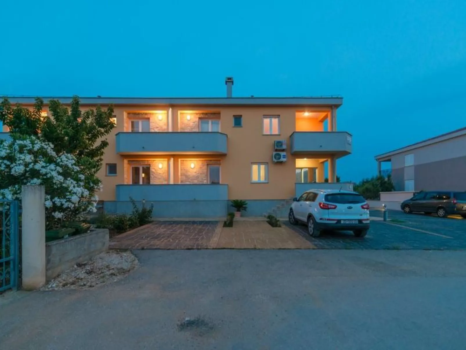 Wohnung "Maestral 03" direkt am Strand-Buiten