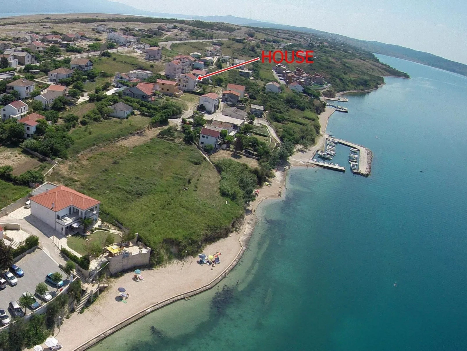 Komfortable Wohnung mit Balkon und Meerblick