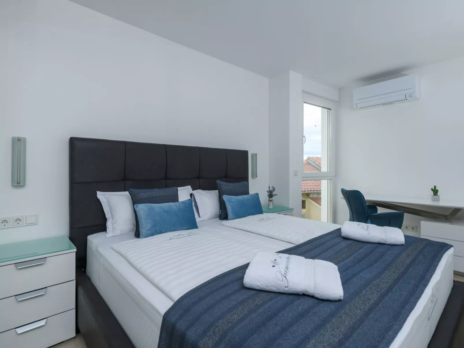 MA Premantura Luxus Apartment Nr. 3 mit Meerblick und Parkplatz für 2+2 Persone-Binnen