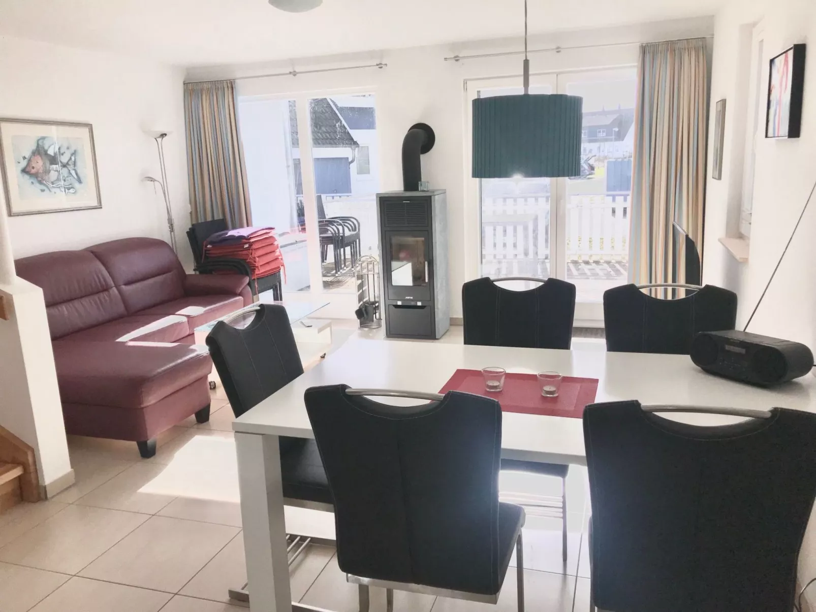 Strandhaus LEE Sauna Kamin Wlan-Binnen