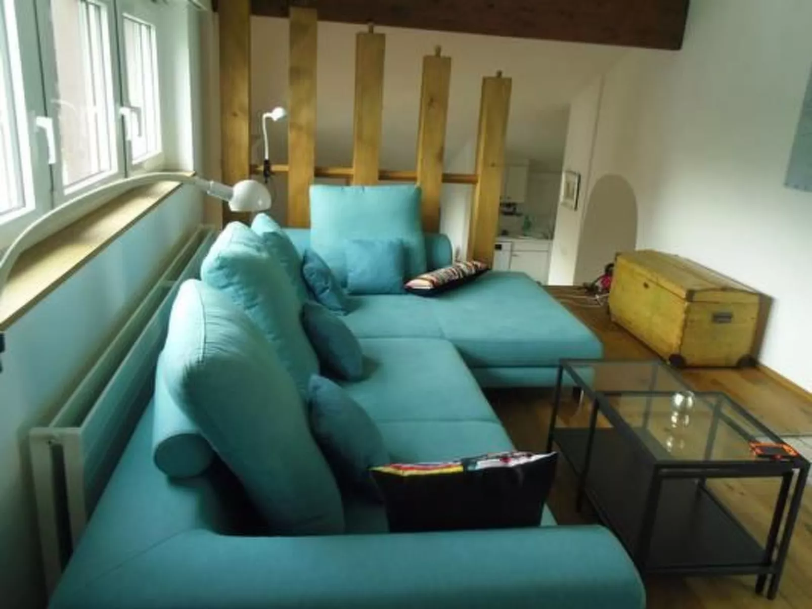 Grosszügige Dachwohnung mit Aussicht-Binnen