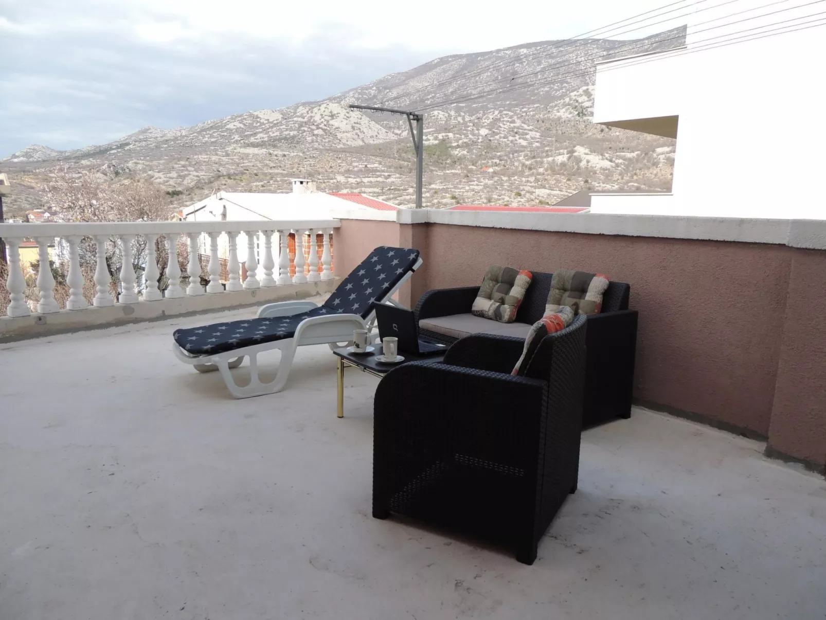 Studio für zwei Personen mit Balkon-Binnen