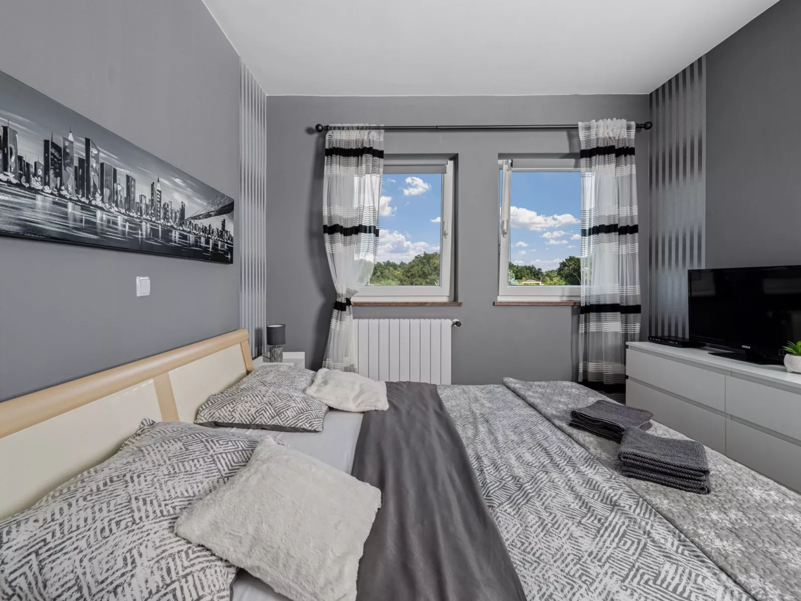 Mit Blick auf das Wasser-Binnen