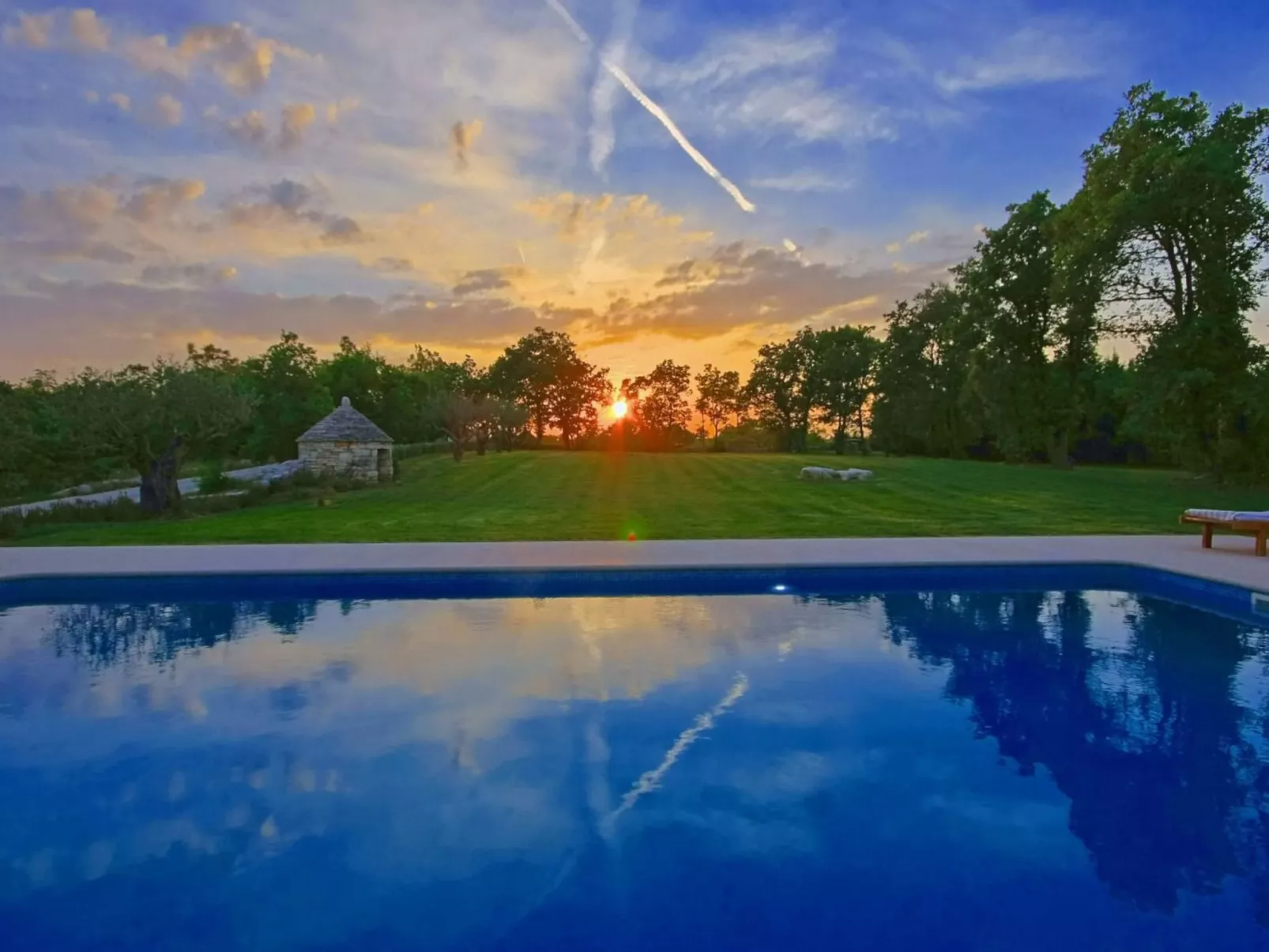 Villa "Villa Marija" mit Sauna-Buiten