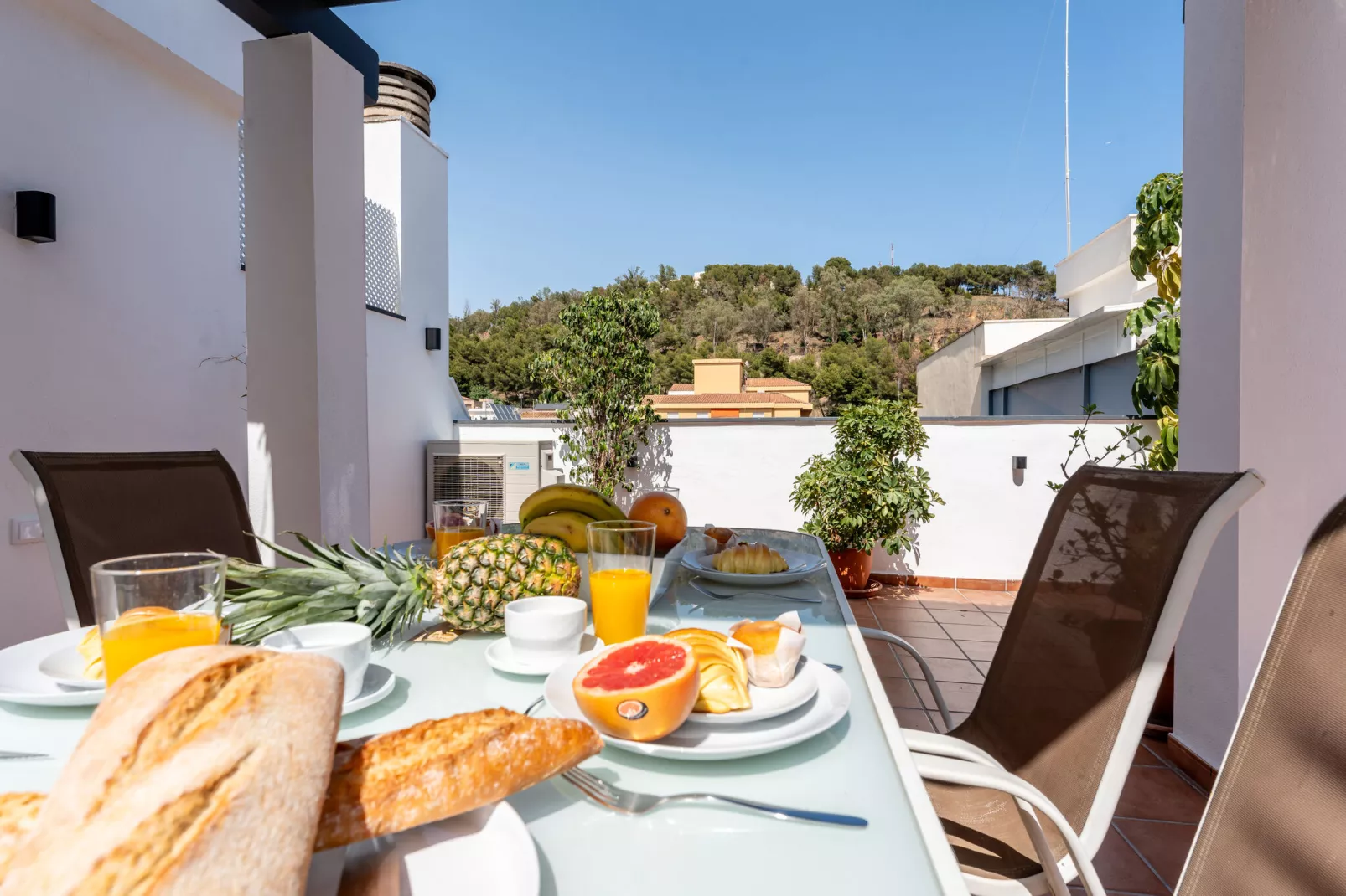 CT 252 - Faro's Malaga Citylights - Amazing Roof Terrace-Terrasbalkon