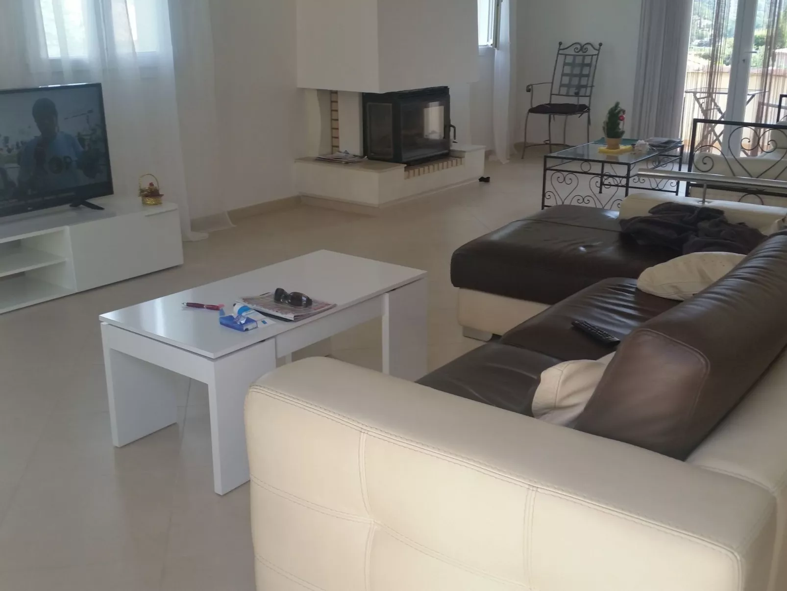 Die Sonne der Côte d'Azur-Binnen