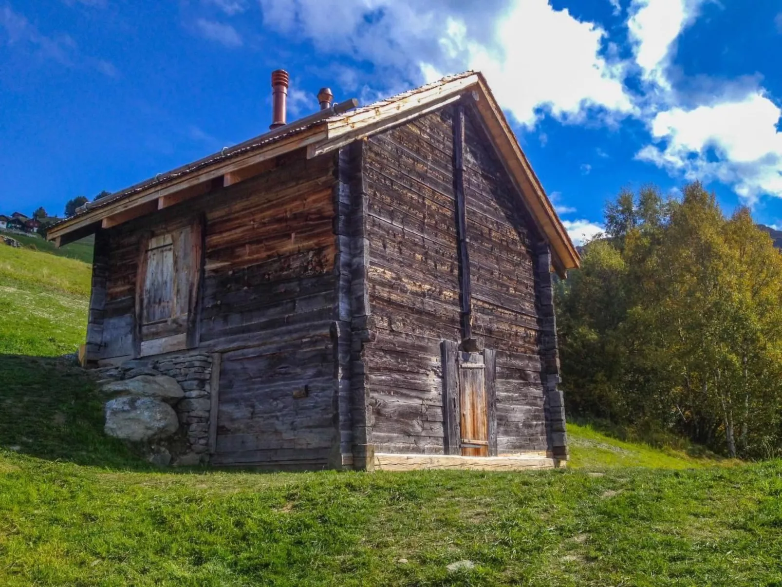 Alm Mayen im Wallis von 1904-Buiten