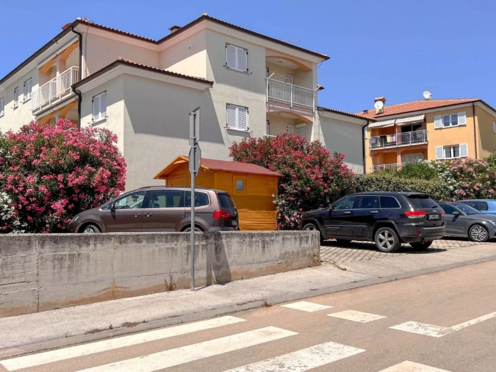 Für 3 Personen ca. 60 m&sup2; in Stancija Vinjeri Novigrad, Adriaküste Kroatien-Buiten