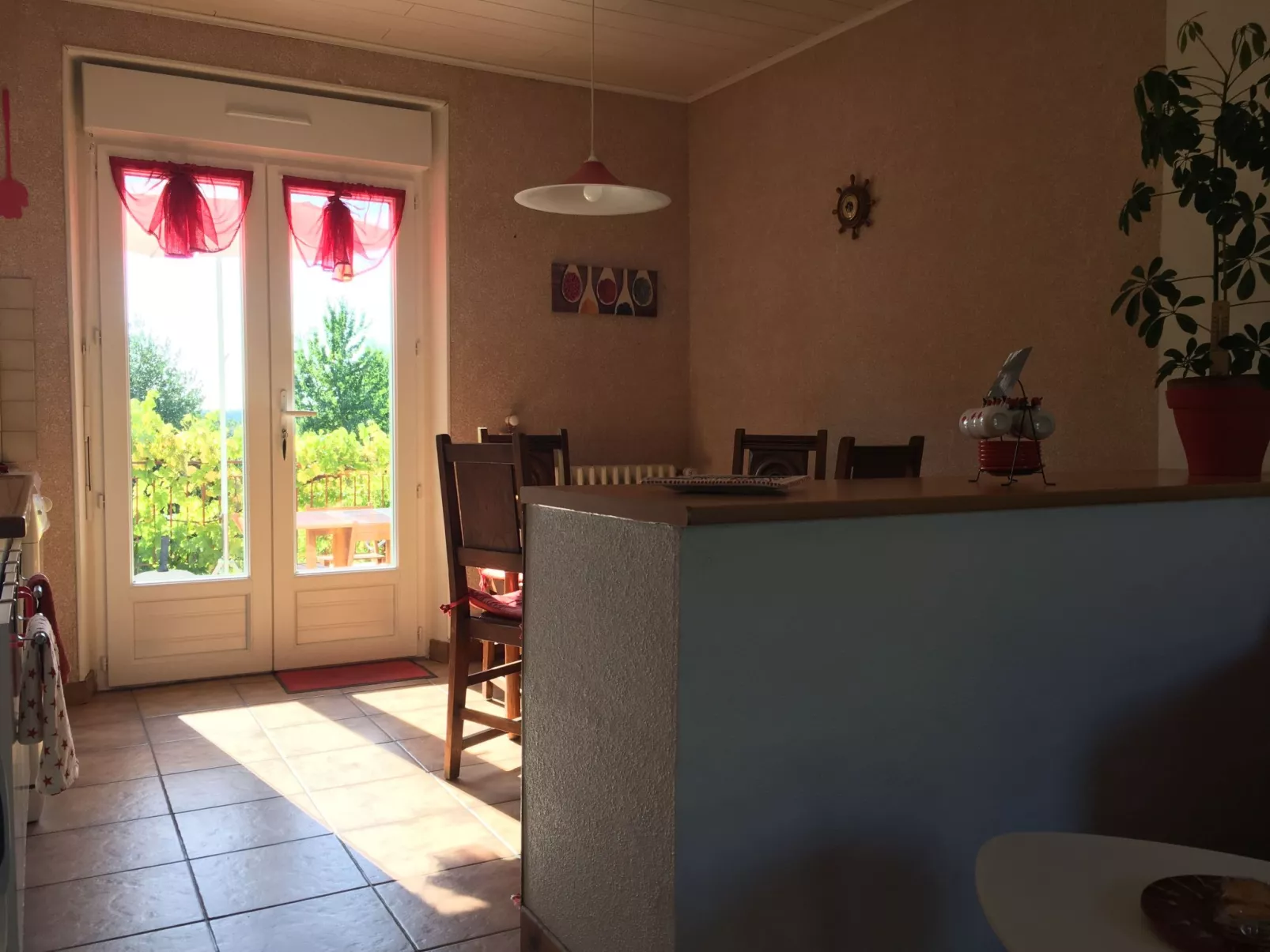 Domäne mit Terrasse