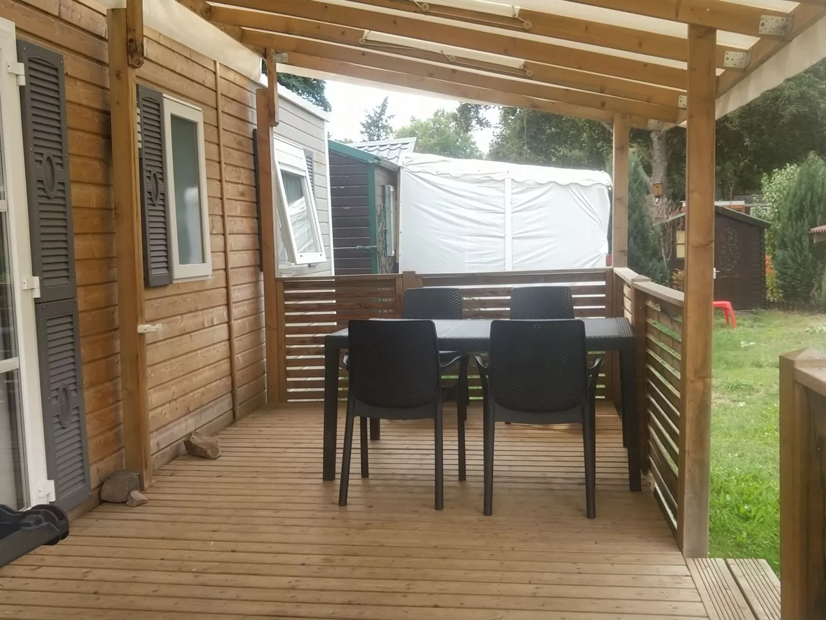 Standing Mobilheim 6 Plätze 2 Bäder-Buiten