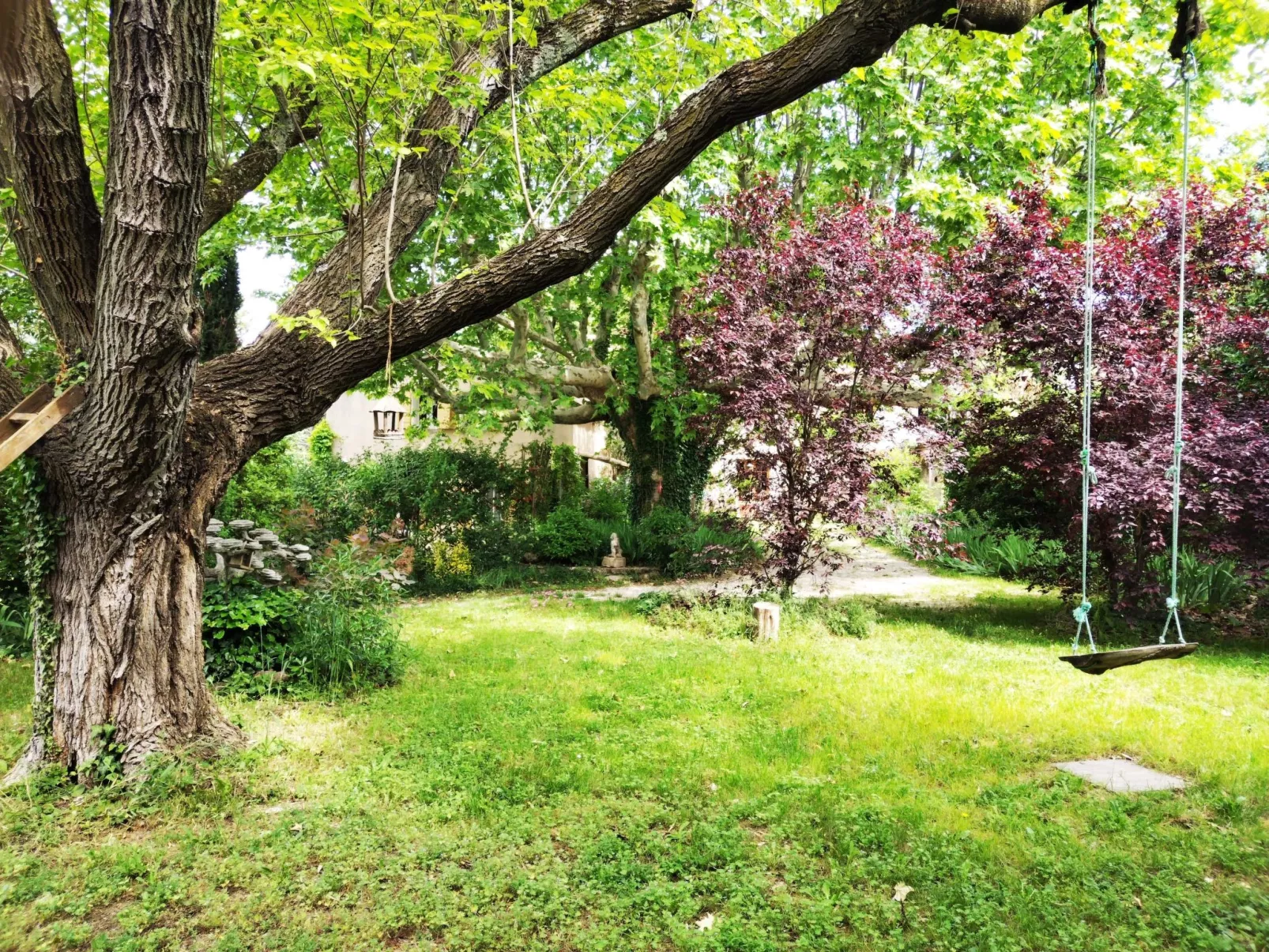 Ferienvilla "Les Herbes Libres" (Die freien Kräuter)-Buiten