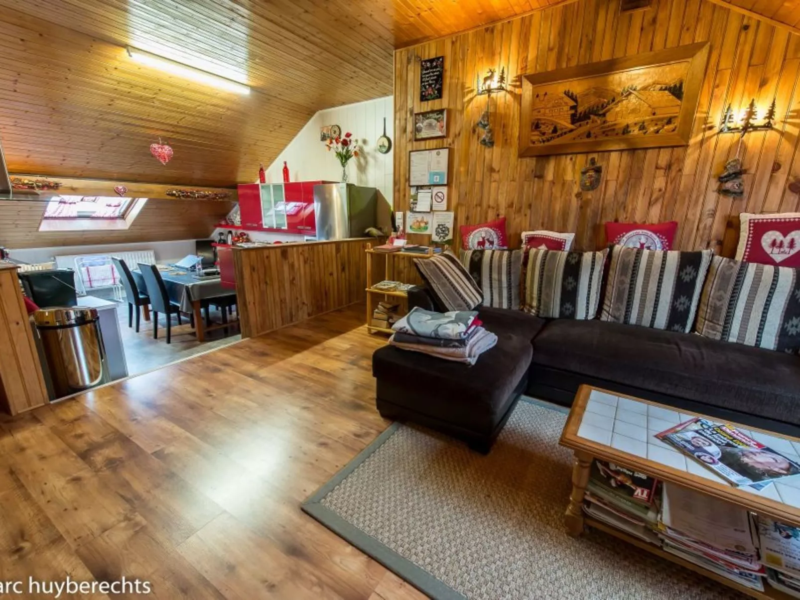 Das Gîte Fleuri mit einer herrlichen Aussicht