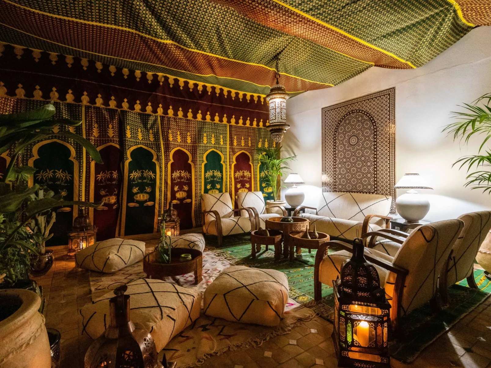 Villa "Riad Matias Galé"-Binnen