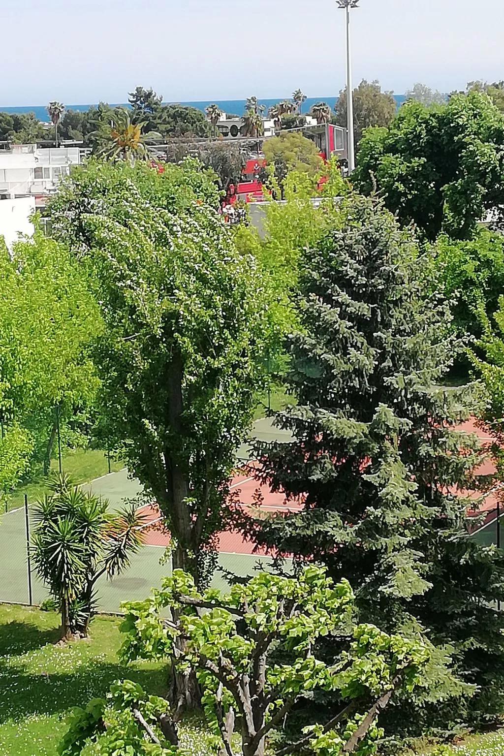 Gemütliche Wohnung, 5 Minuten vom Strand entfernt-Buiten