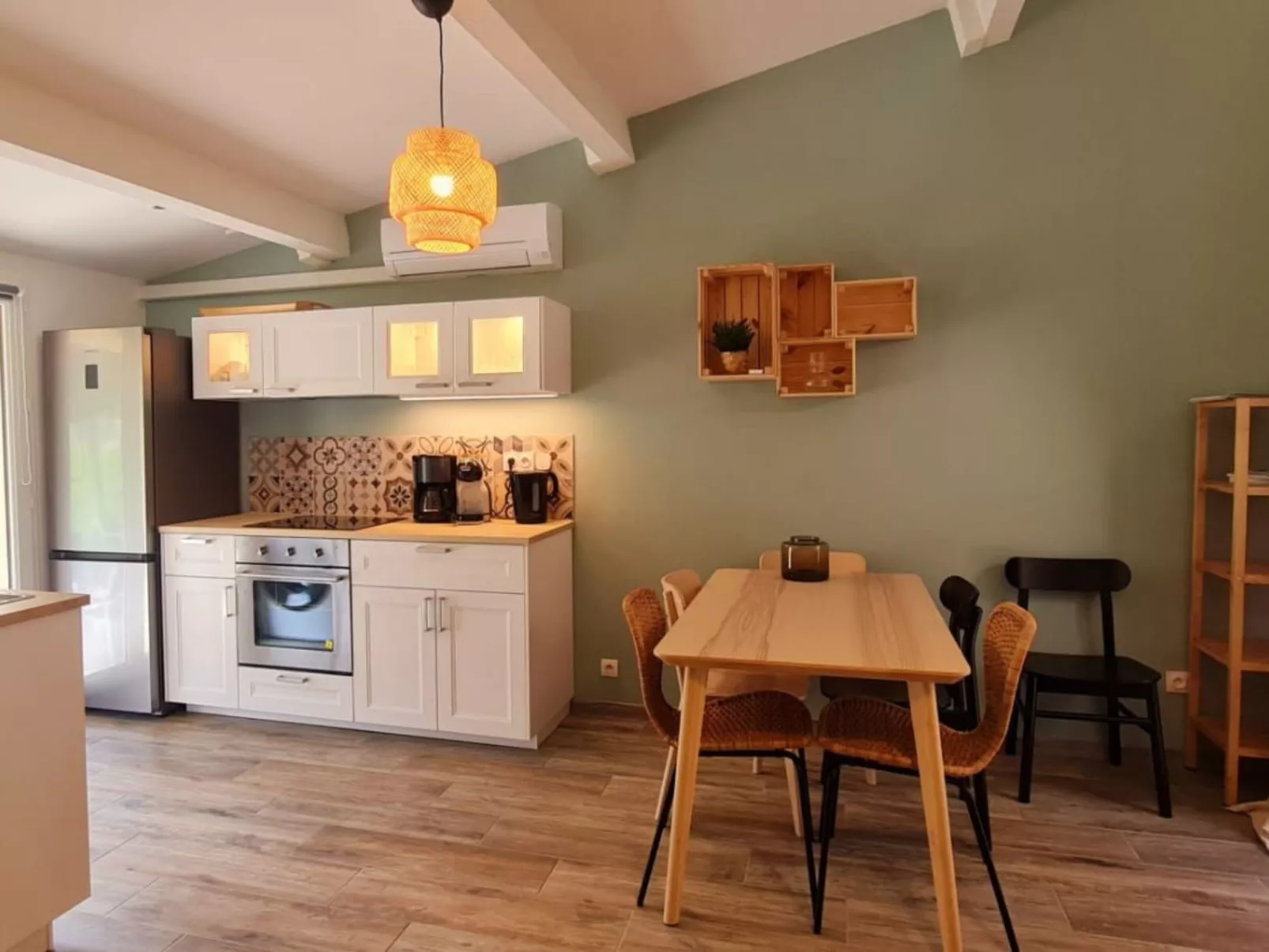 Gîte im Herzen der Weinberge, Terrasse mit atemberaubendem Blick auf das Meer,