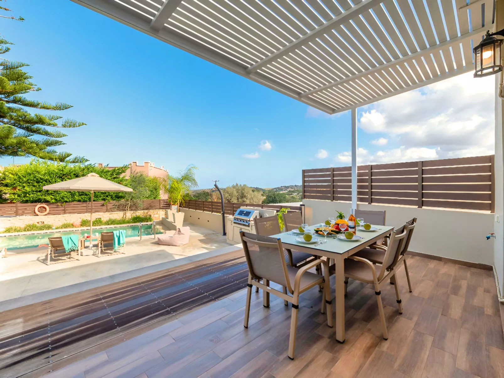 Capaka Villa Privater Pool-Buiten