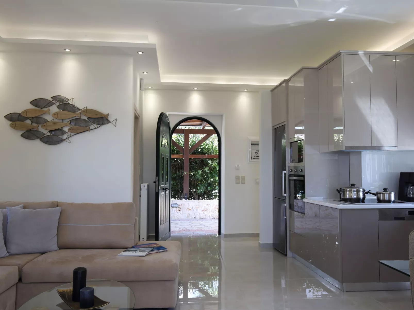 Luxusvillen Thanasis in der Nähe von Kathisma-Binnen