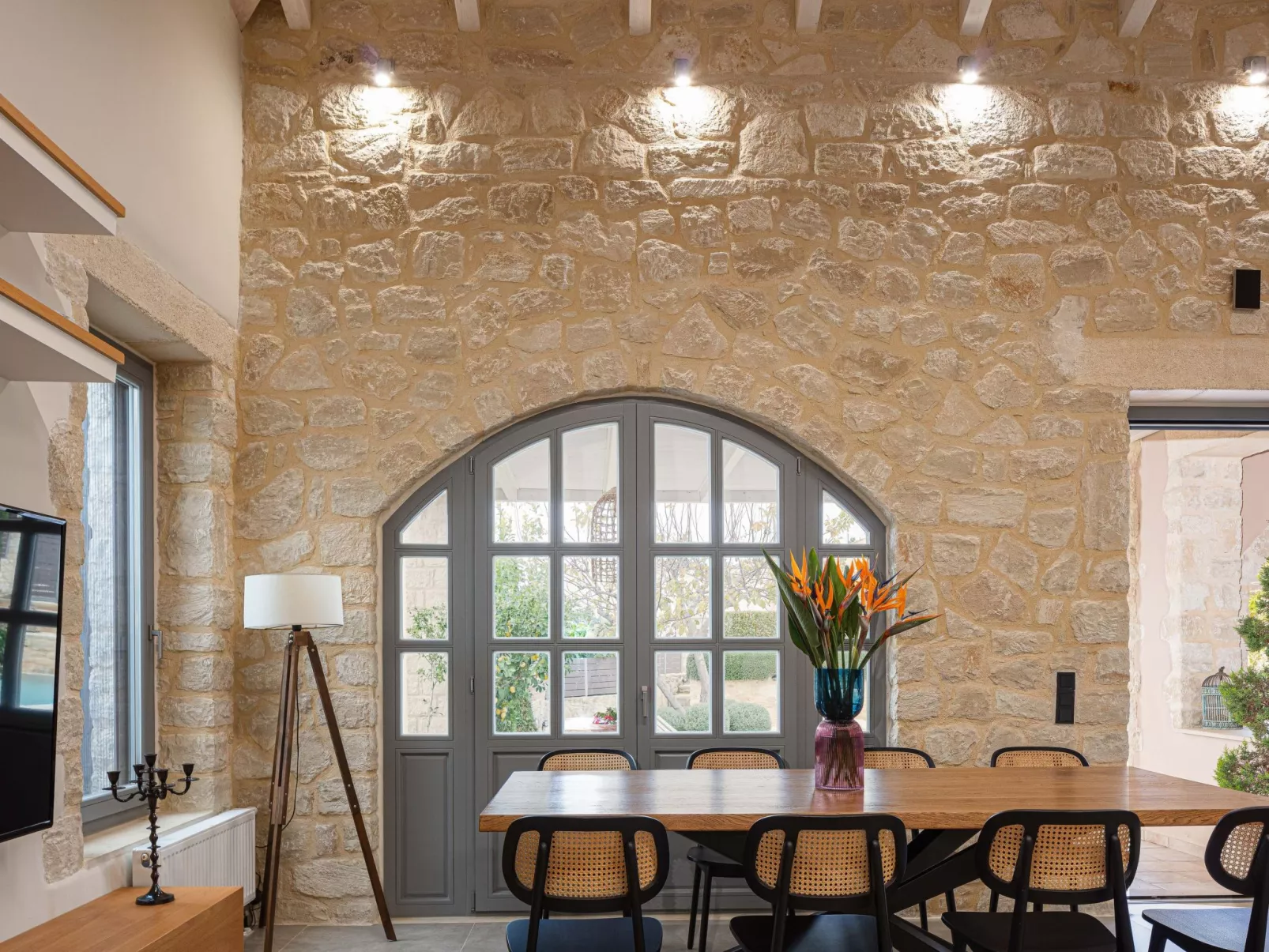 Artemis Apollonas Villa - Luxuriöse Flucht mit Pool-Buiten