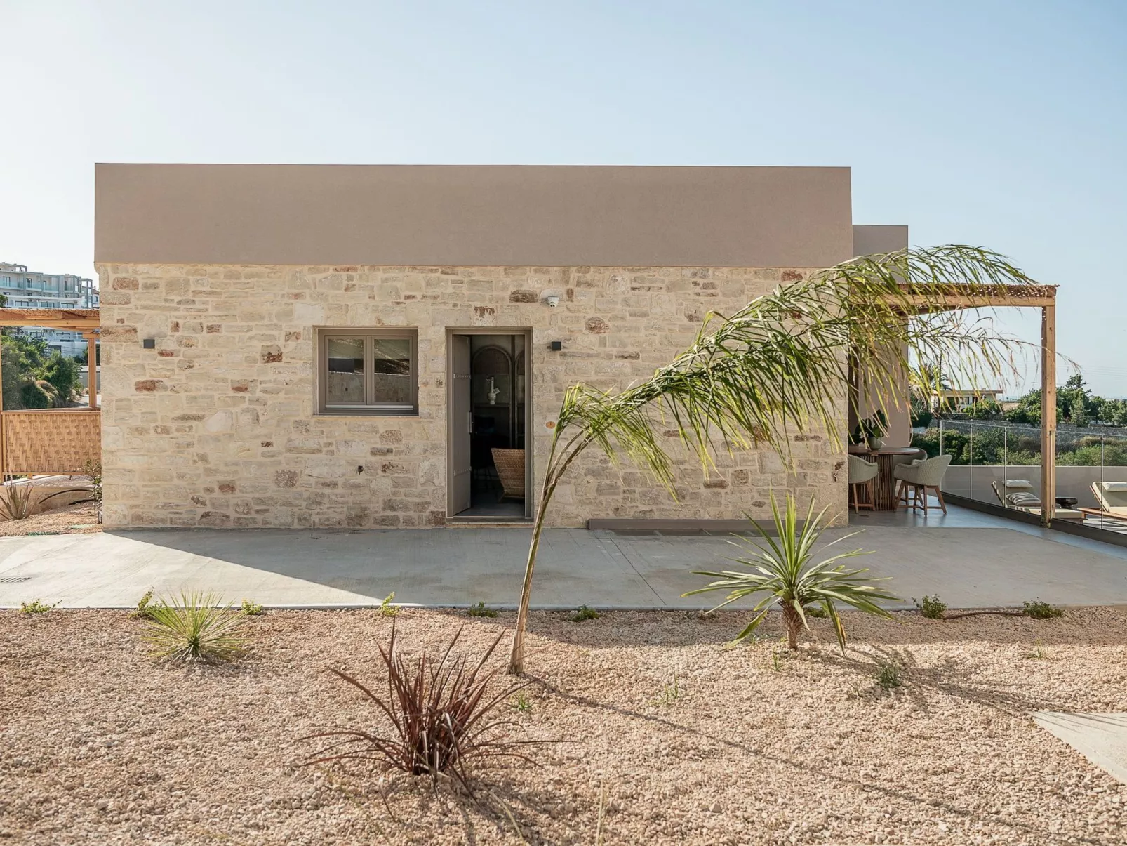 "Kokomo Aura" mit eigenem Pool-Buiten