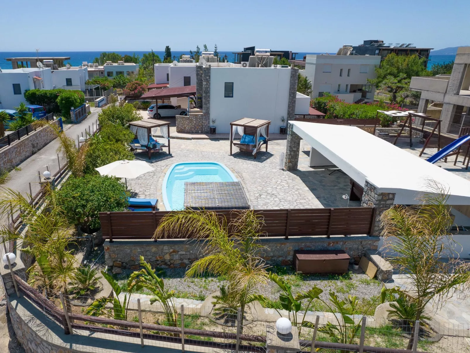 Villa Maripaul im Dorf Pefki-Buiten