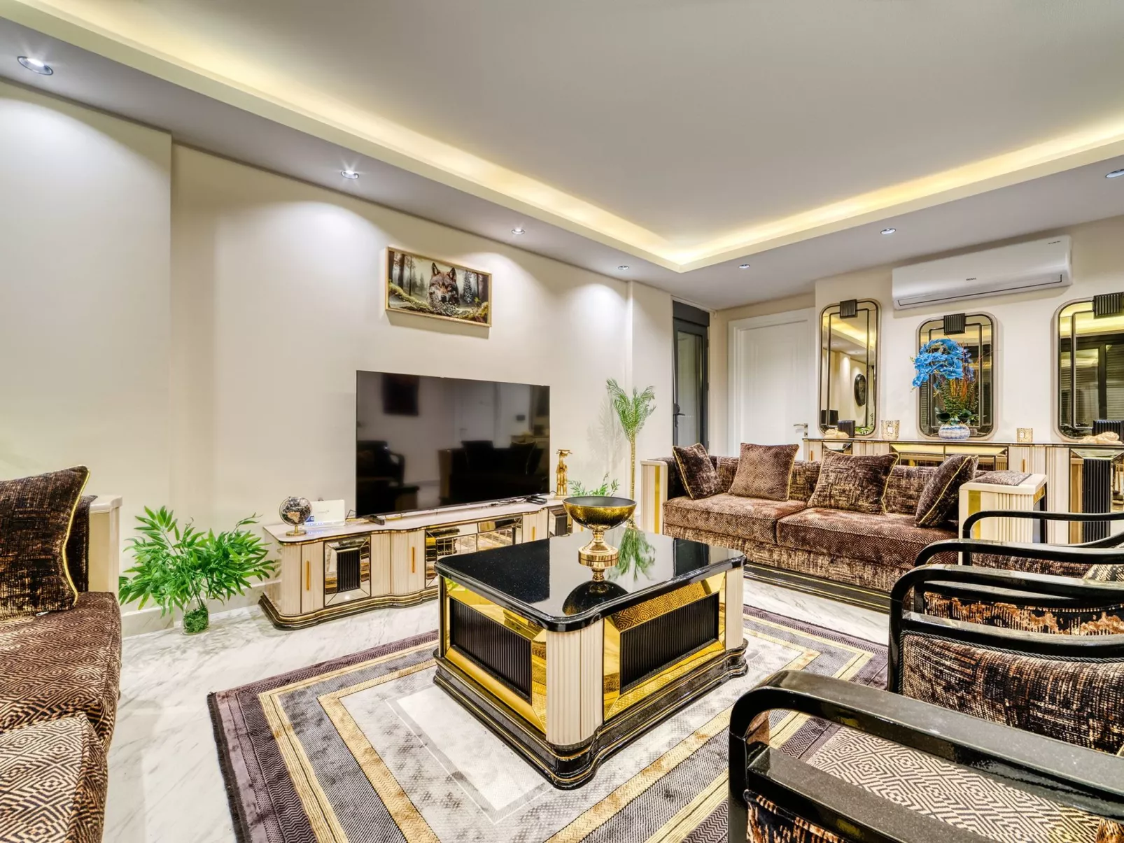 Luxuriöse Villa mit privatem Pool in Alanya-Binnen