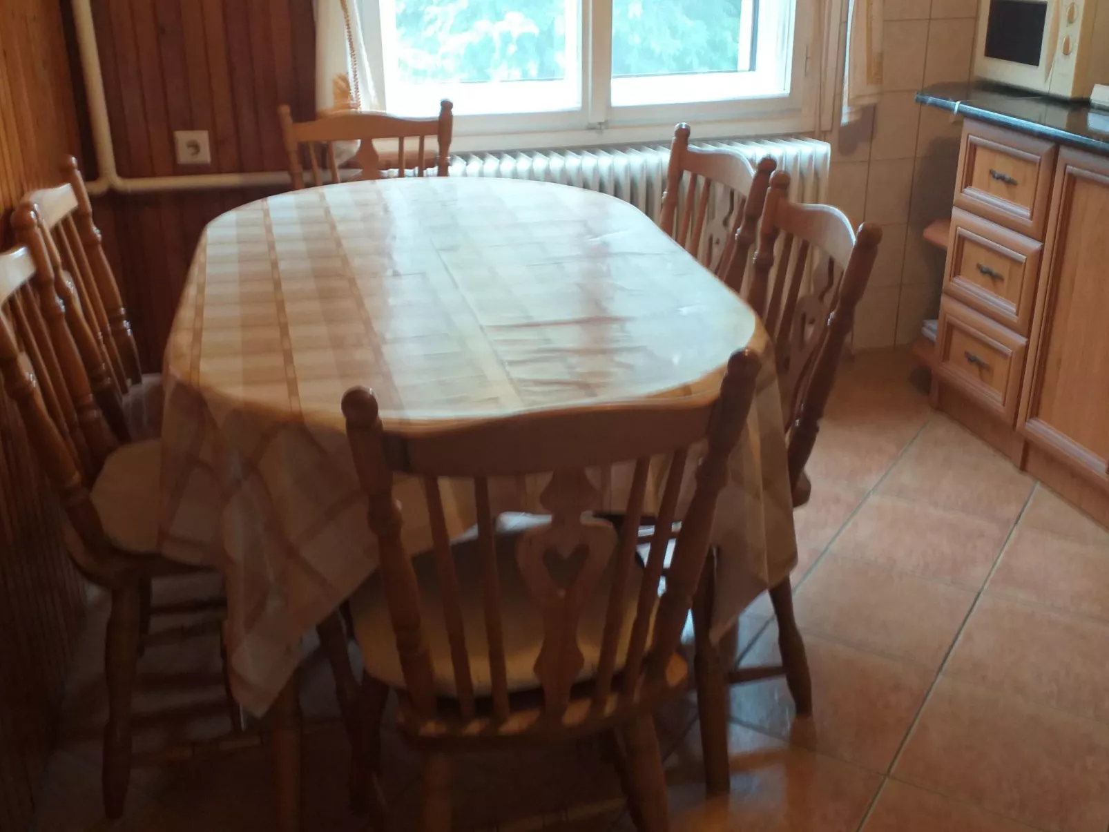 Bequem eingerichtetes Familienhaus für 8 Personen