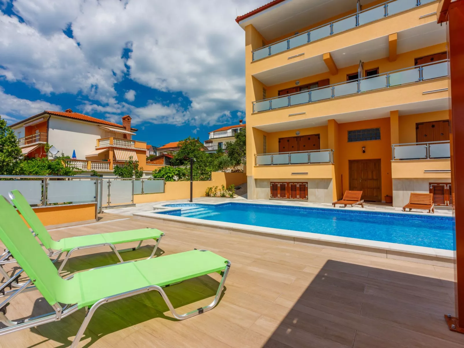 Wohnung in Novi Vinodolski mit Eigenem Balkon