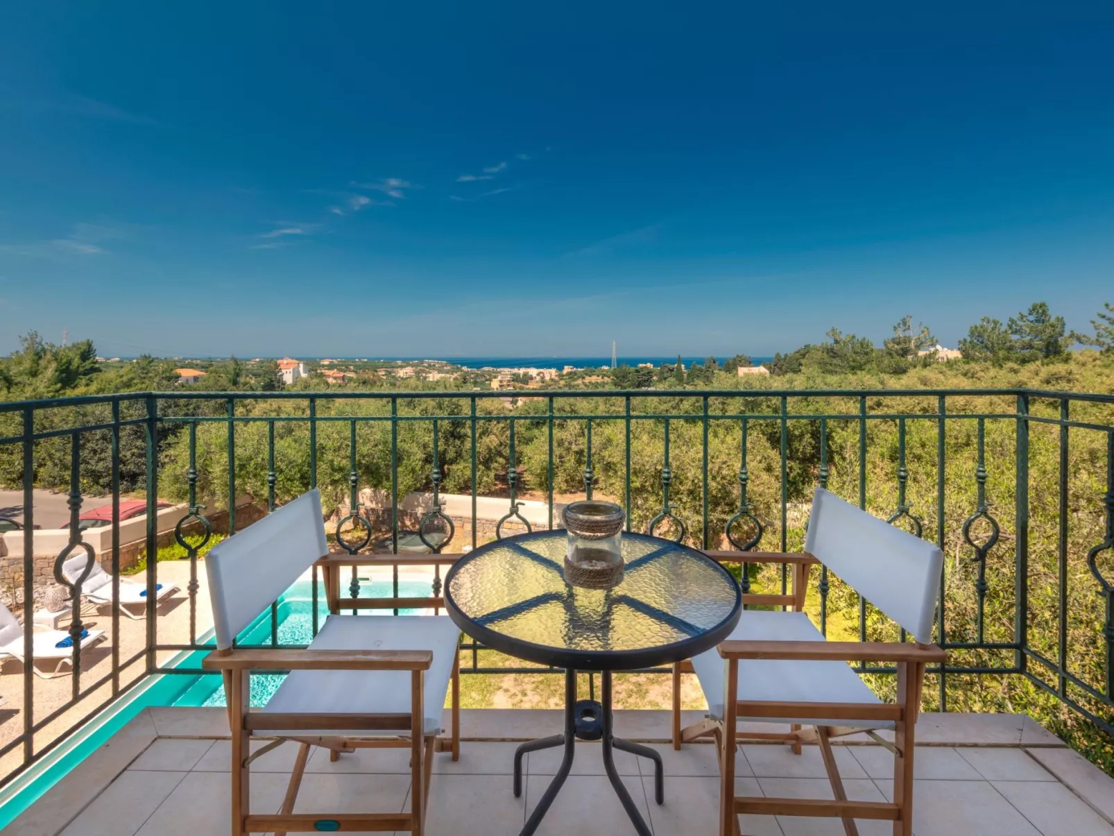 Nefeli Blue Villa in altem Olivenhain, Meerblick-Buiten